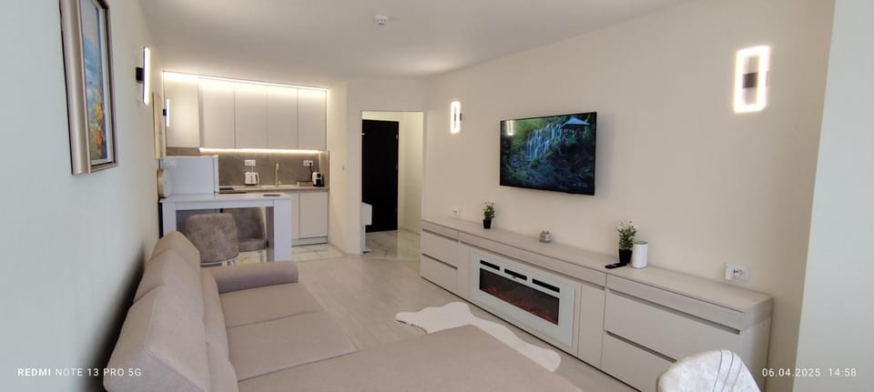 Communal lounge/ TV room, Kitchen or kitchenette, Living room, hair dryier, oven, stove