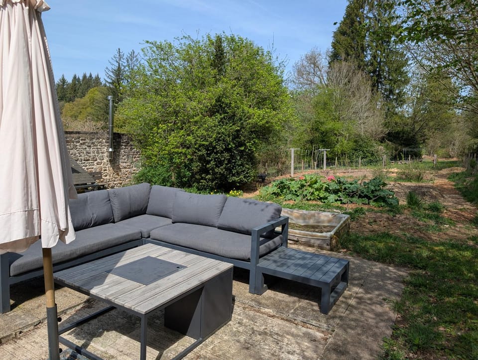 Patio, Spring, Garden, Seating area