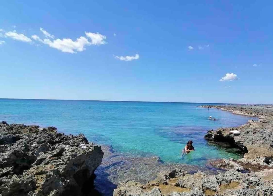 House with Garden 30 meters from the Sea Apartment in Apulia