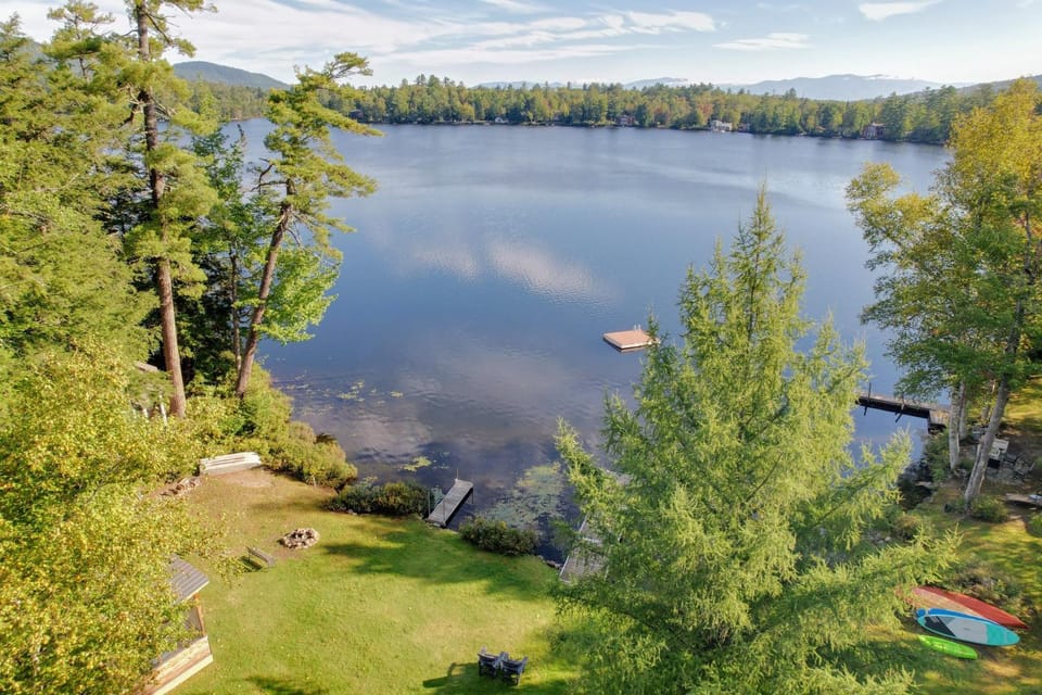 91WR Lake vibes and views at this waterfront home in the White Mountains House in Whitefield