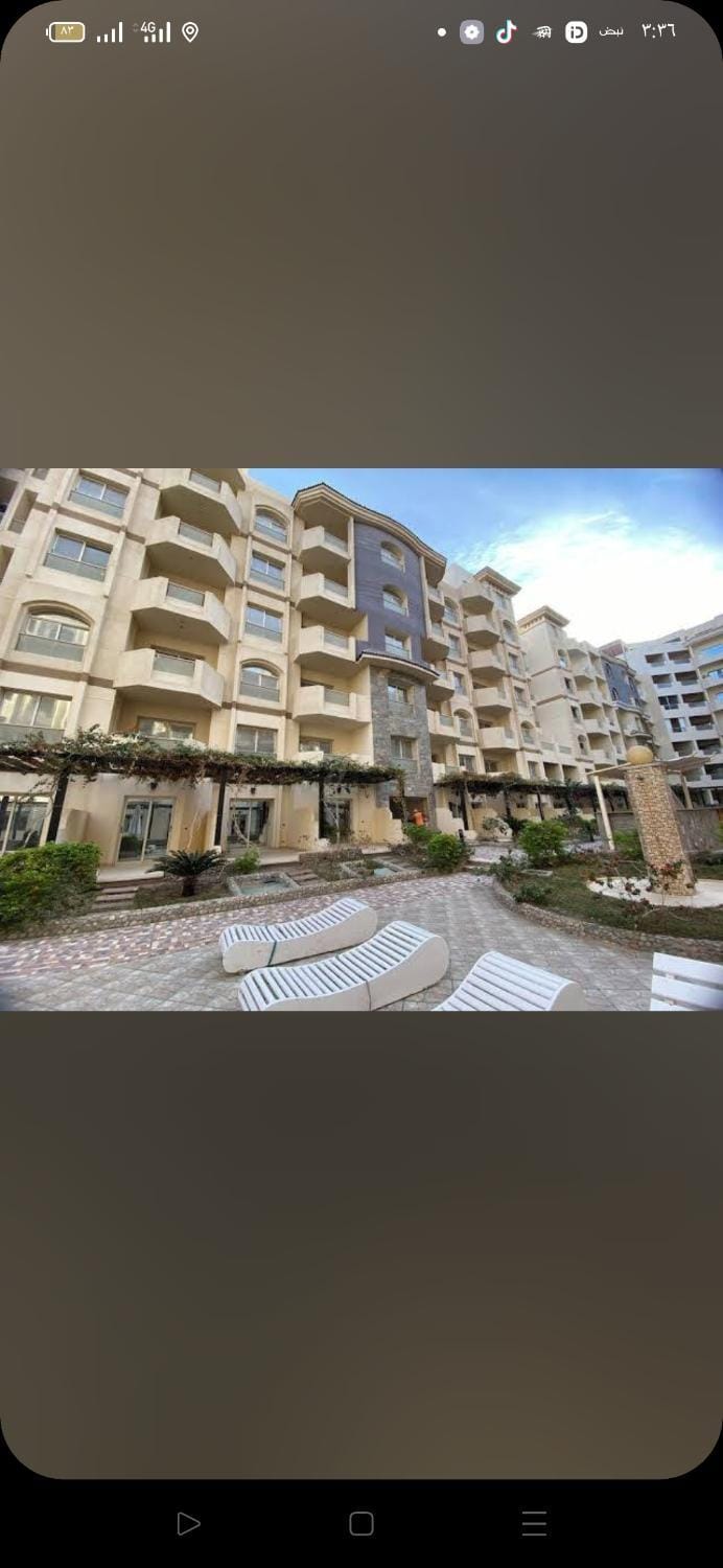 شقه فردين مطله علي حمام السباحه في الغردقه Apartment in Hurghada
