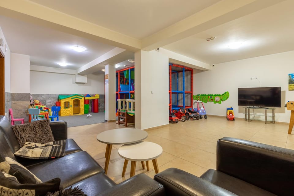 Children play ground, Seating area, Evening entertainment
