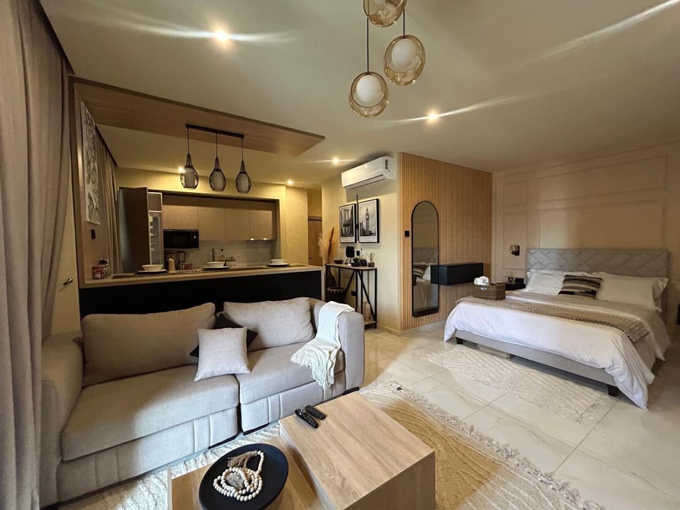 Studio with a city View at Nova Apartment in Accra