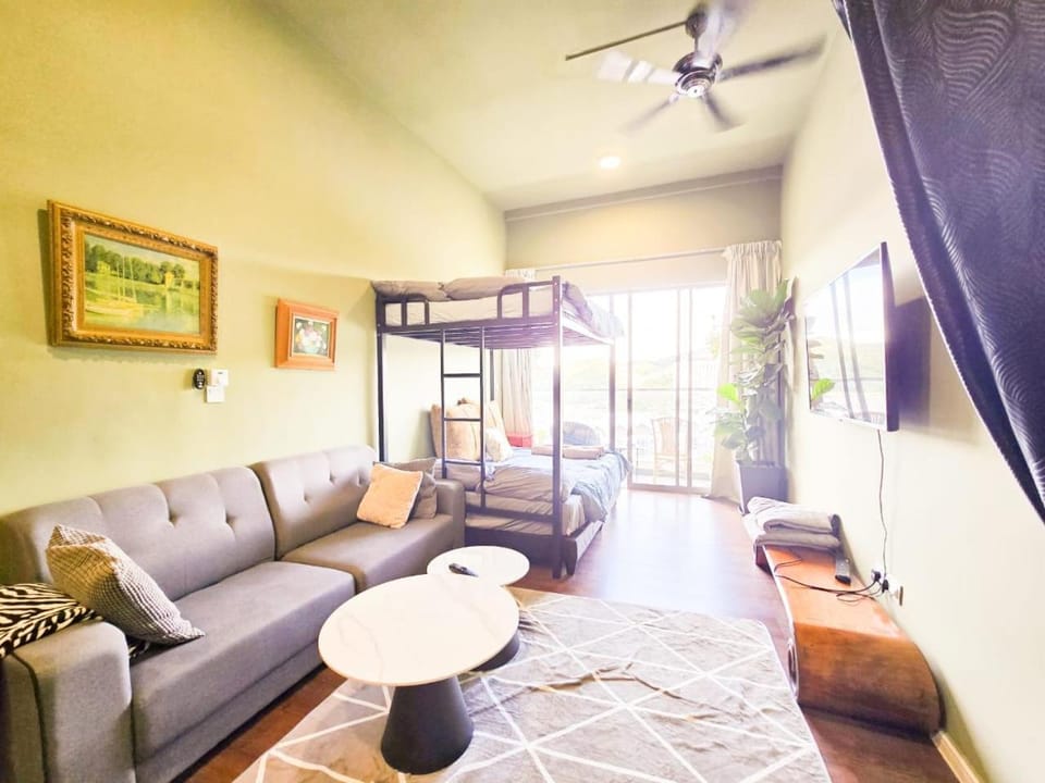 Communal lounge/ TV room, Bed, TV and multimedia, Living room, bunk bed