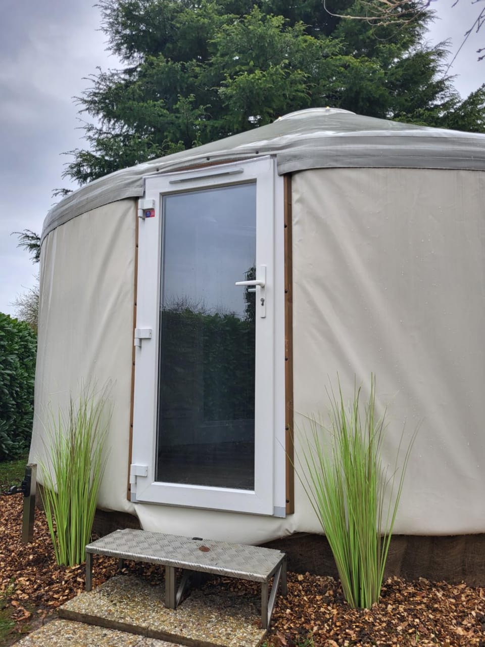 Yourte de déconnexion chauffage climatisation Luxury tent in Pays de la Loire
