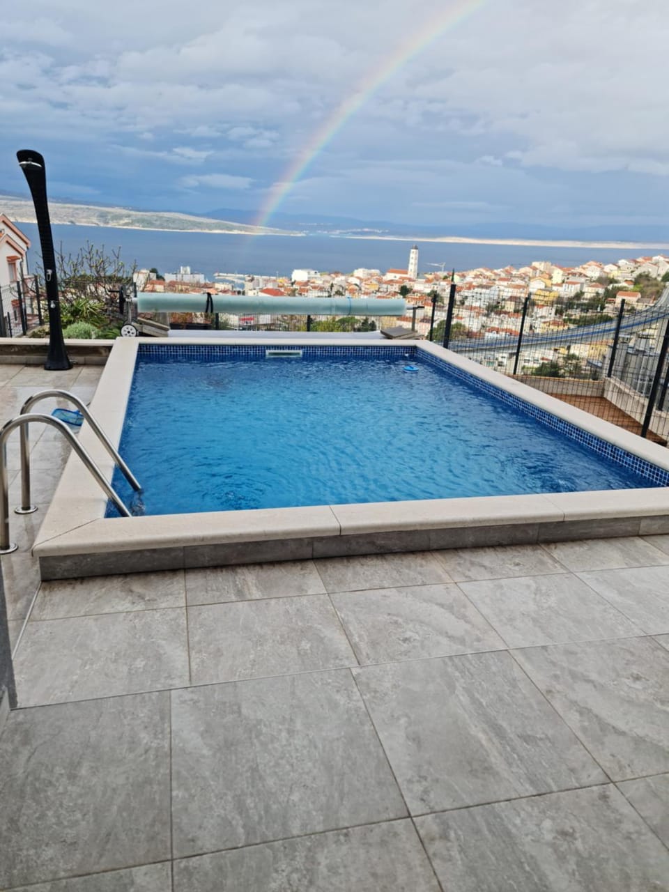 City view, Pool view