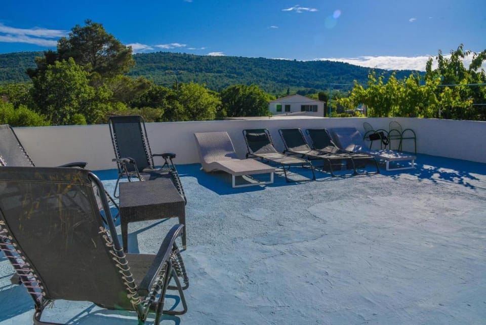 Day, Natural landscape, View (from property/room), Balcony/Terrace, Mountain view, sunbed