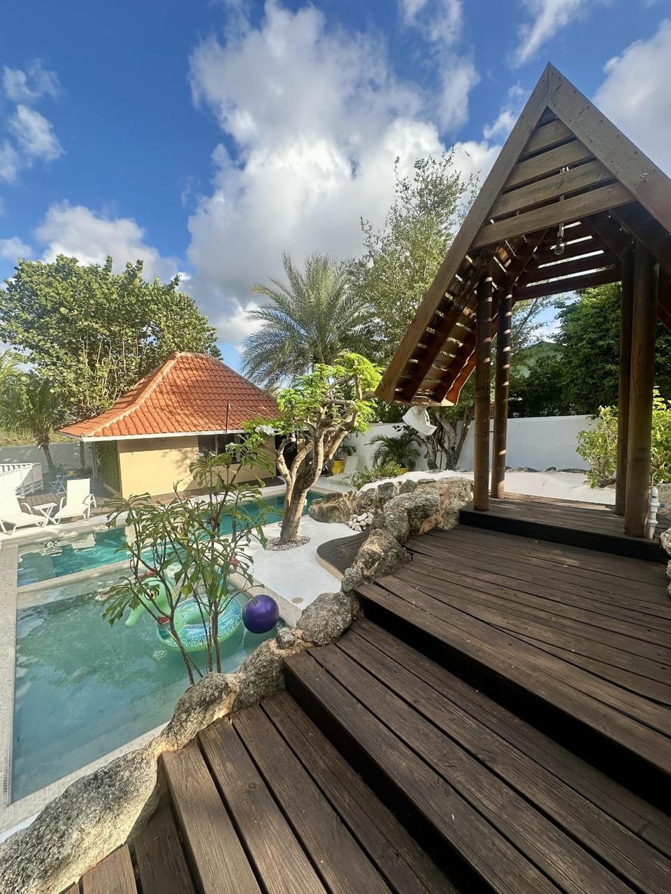 Pool view, Swimming pool
