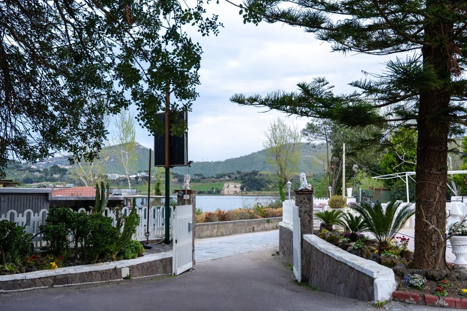Property building, Natural landscape, Lake view