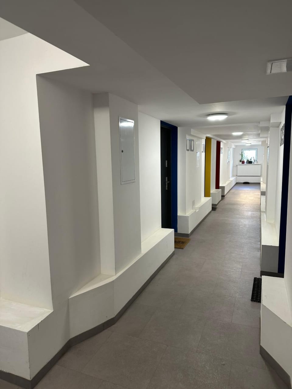 Property building, Text overlay