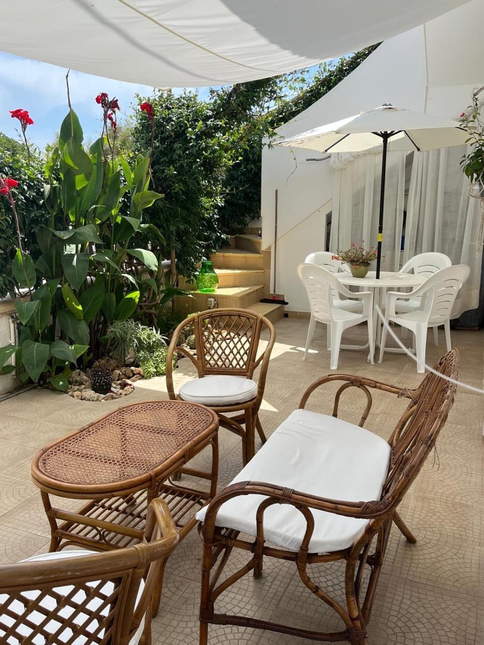 Patio, Garden view