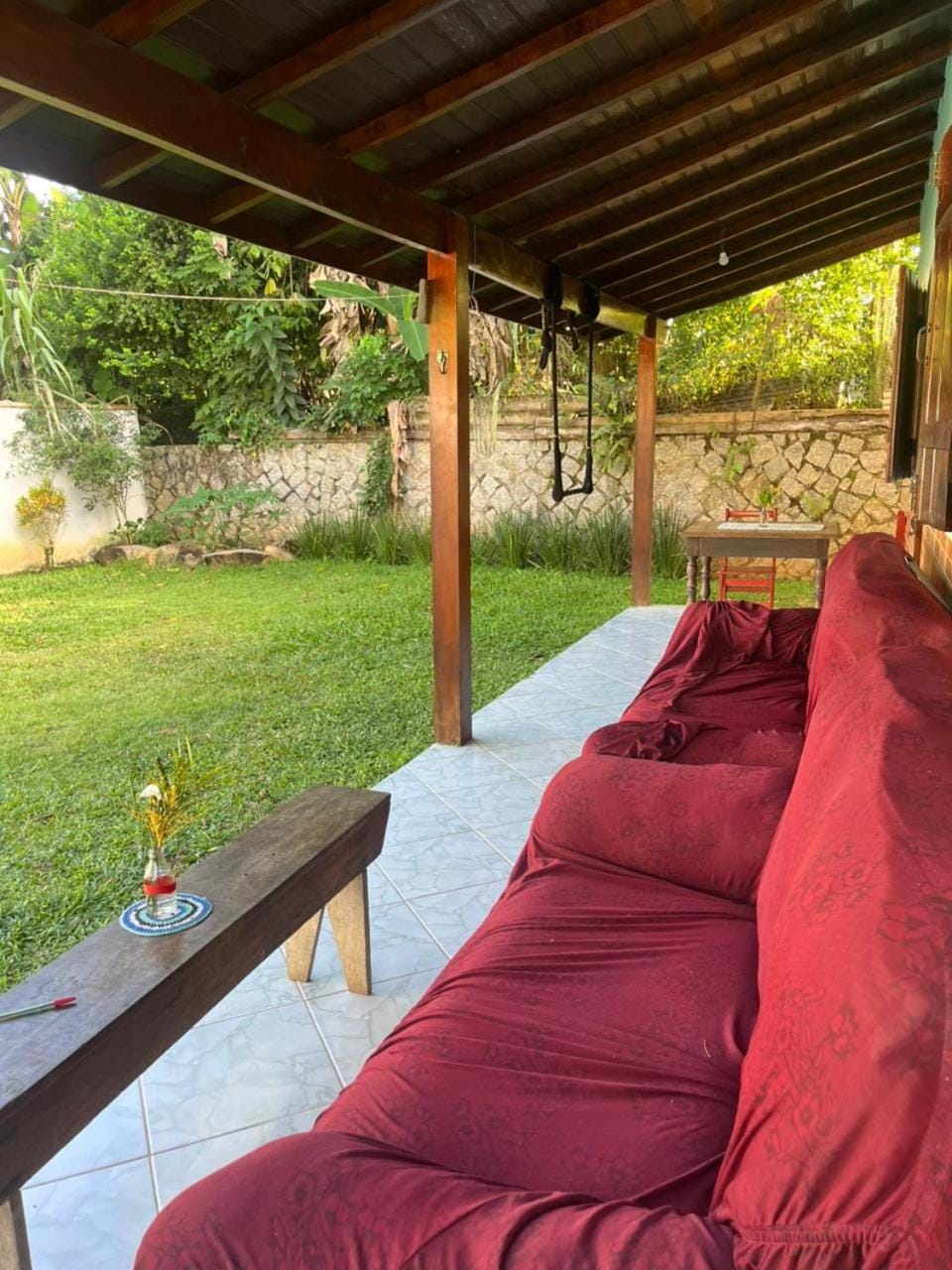 Garden, Living room, Seating area, Garden view