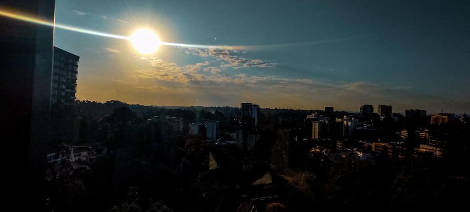Day, City view, Sunrise, Sunset