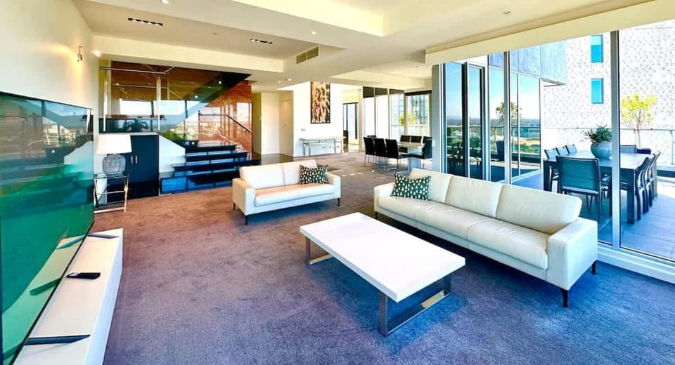 Patio, TV and multimedia, View (from property/room), Balcony/Terrace, Living room, Seating area, Evening entertainment
