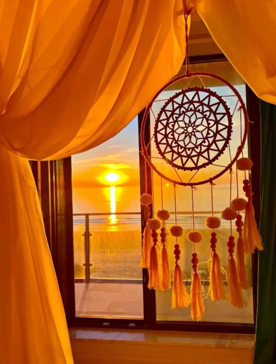 Bedroom, Sea view