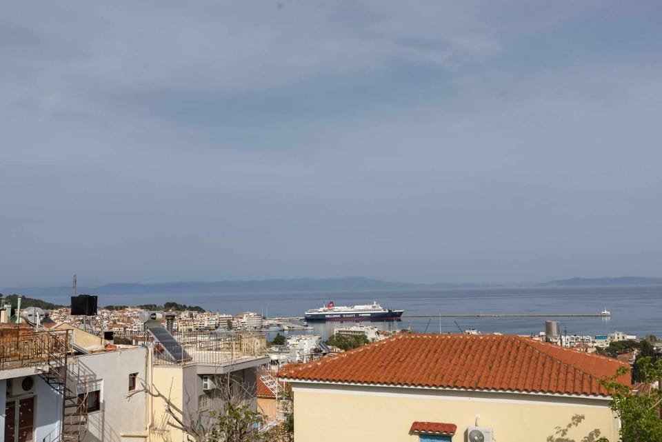 Aegean Lesvos Maisonette Villa in İzmir Province