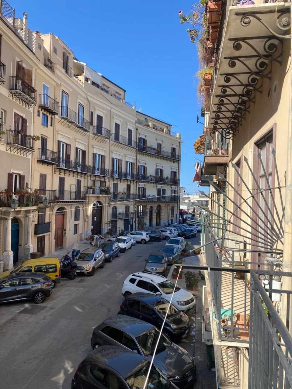 Quiet street view