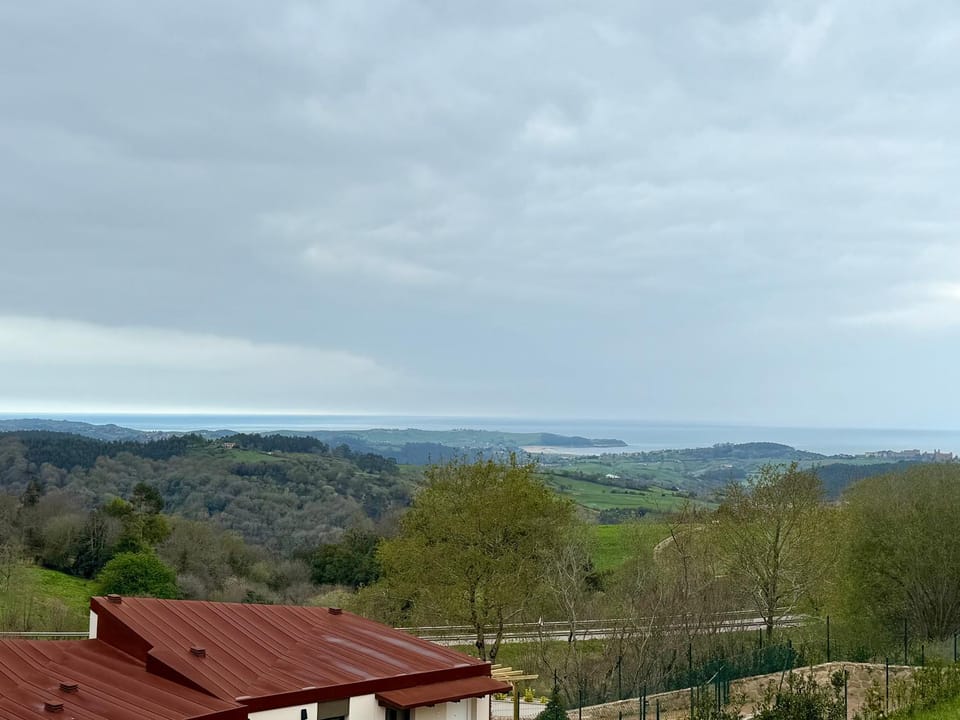 Natural landscape, Mountain view, Sea view