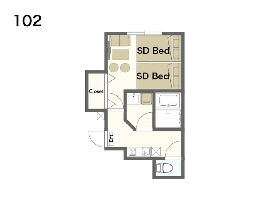 ksf上池袋3丁目102 Apartment in Japan