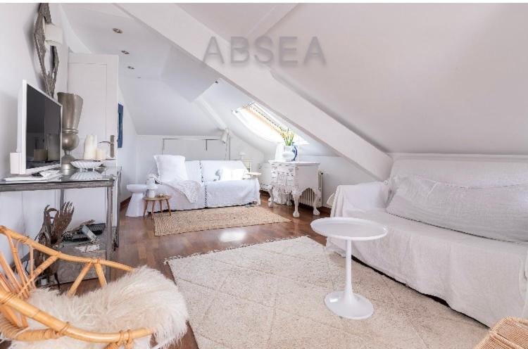 Antibes City Center Cozy Top floor Apartment Air Conditioning 1 Bedroom Apartment in Antibes