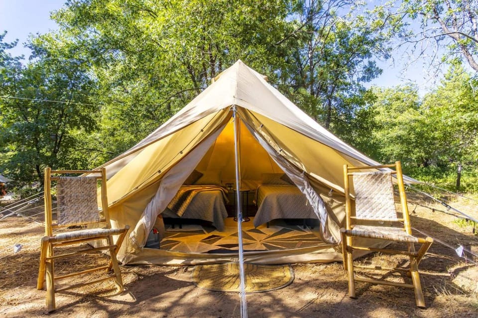 Family Adventure Awaits: Glamping Under the Stars in Mt. Laguna, California Luxury tent in Mount Laguna