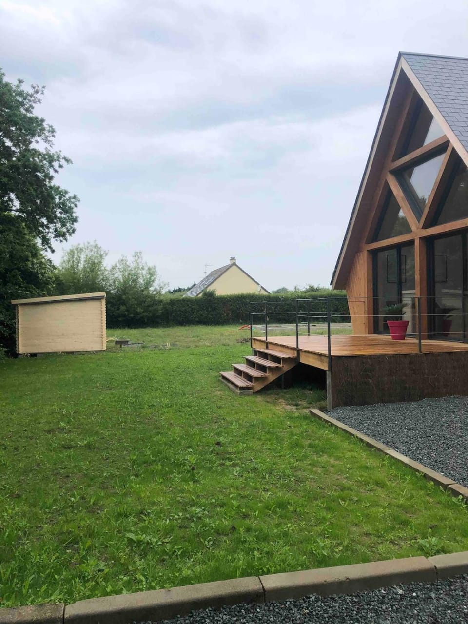 chalet atypique proche Portbail Denneville House in Portbail