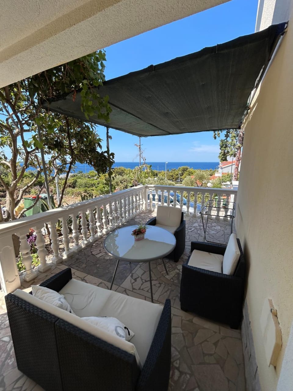 Balcony/Terrace, Seating area, Sea view