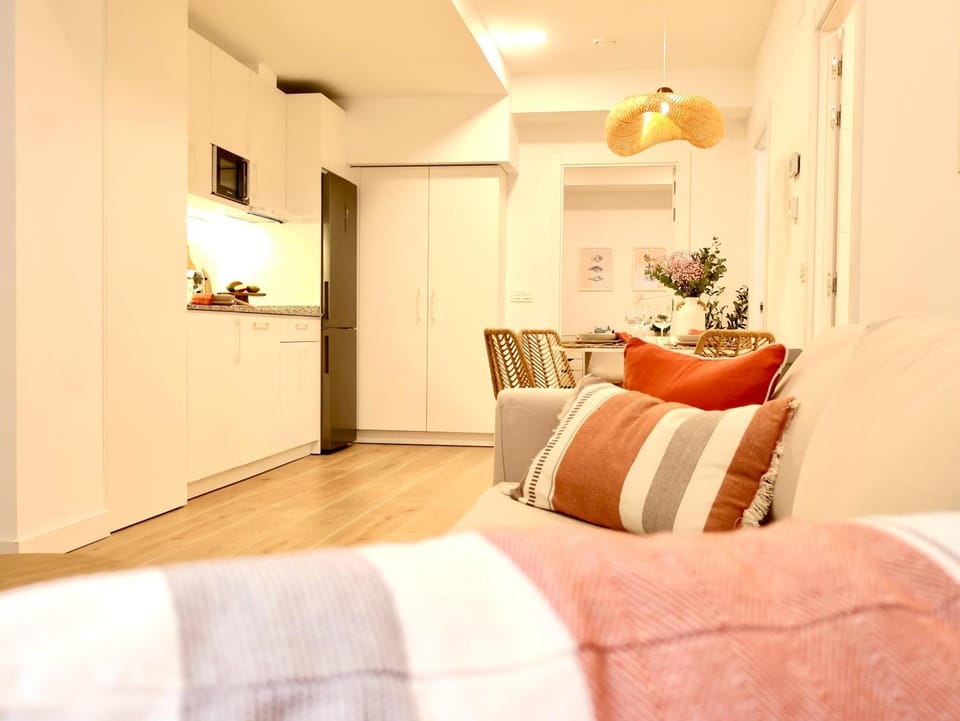 Kitchen or kitchenette, Living room