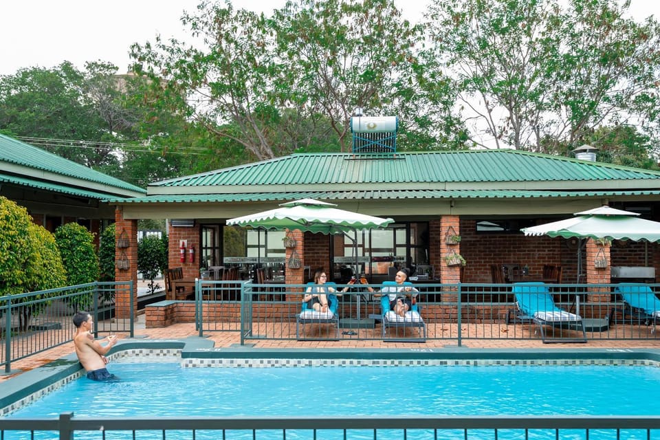 Patio, Day, Pool view, Swimming pool, sunbed
