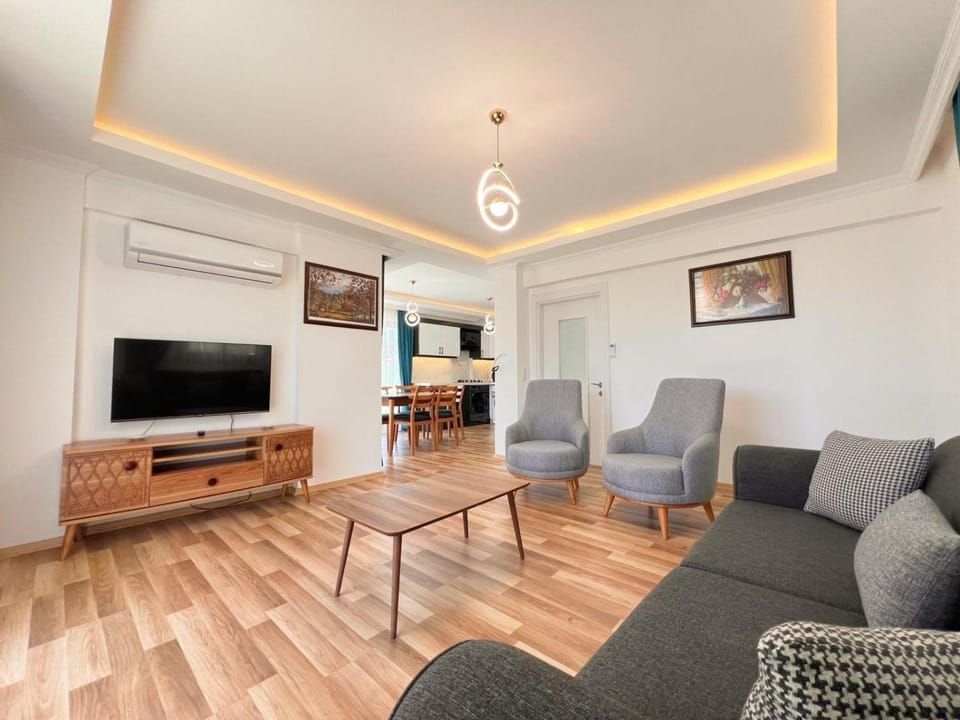 Communal lounge/ TV room, TV and multimedia, Seating area, air conditioner