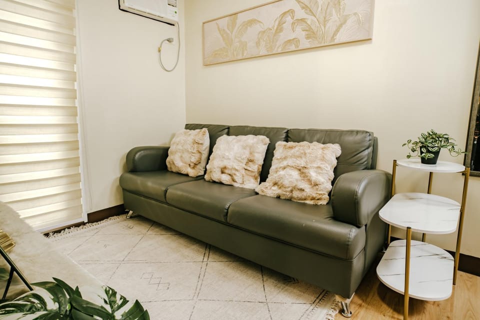 Living room, Seating area, air conditioner