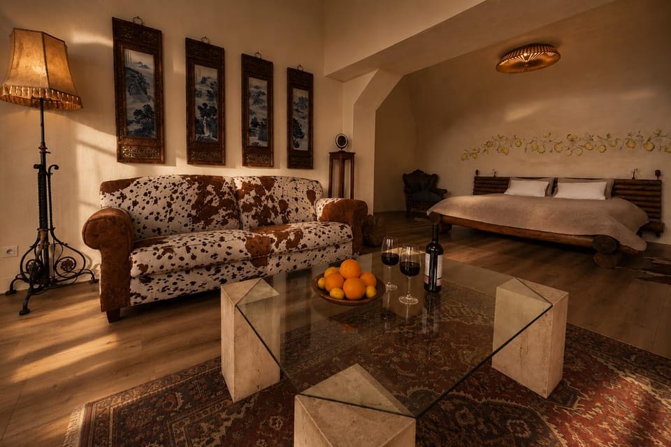 Living room, Food and drinks, Photo of the whole room, Food