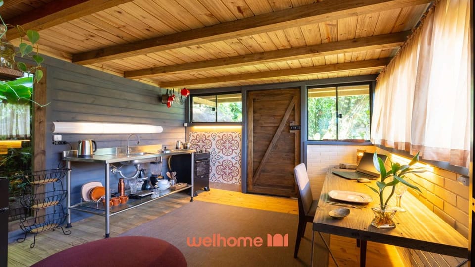 Chale na Mata Atlantica com rio e imersao natural Chalet in Joinville