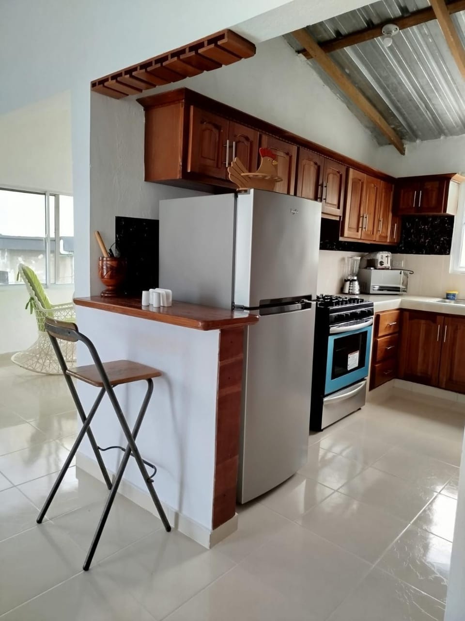 Casa de dos habitaciones en Constanza House in La Vega Province