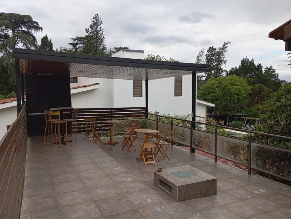 View (from property/room), Balcony/Terrace, Dining area, Communal kitchen