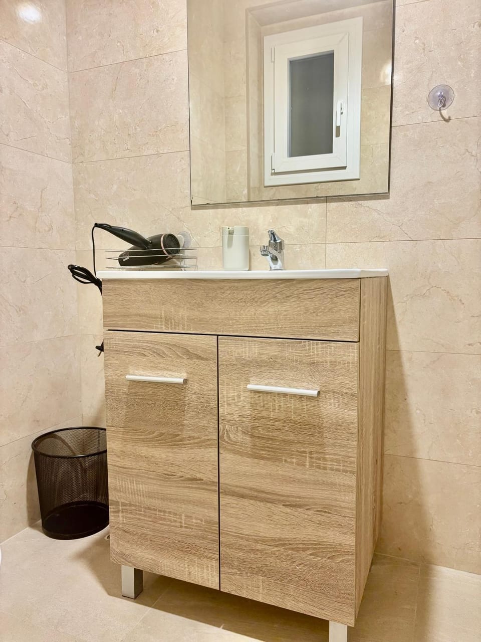 Bathroom, hair dryier