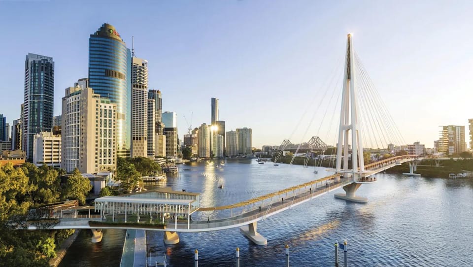 Luxury CBD 2B2B Balcony Views Free Parking Apartment in Kangaroo Point