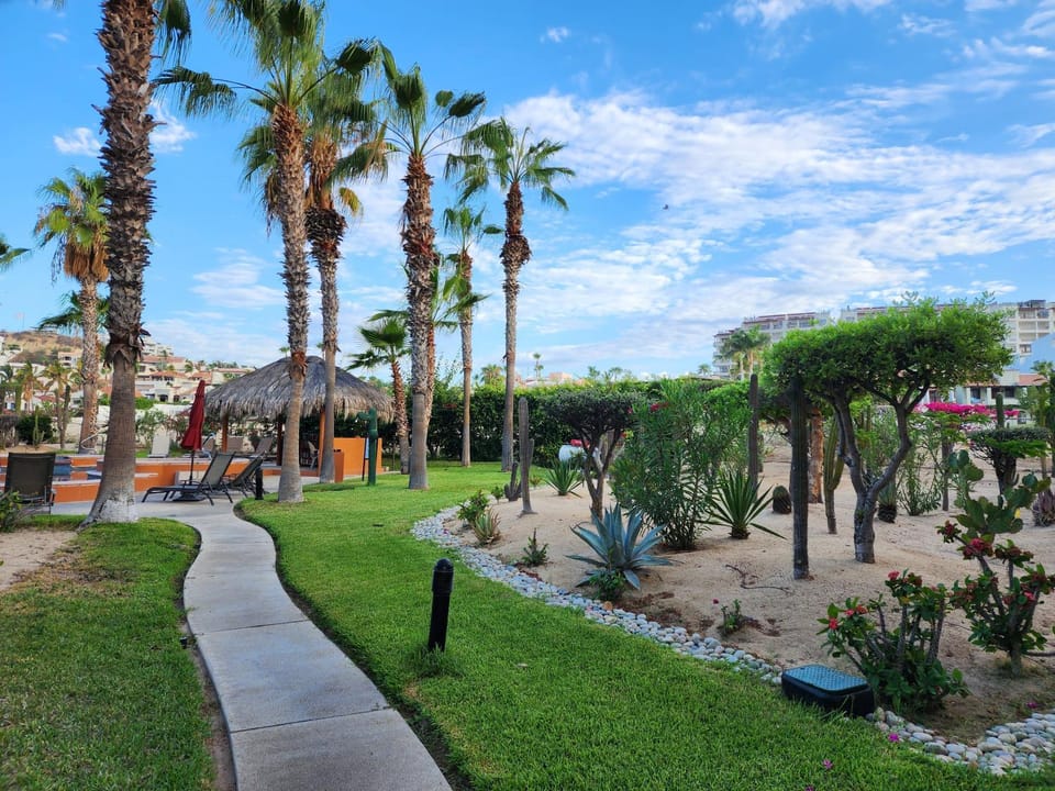 Beach Eateries 10 min walk 1BDRM Golf view Apartment in San Jose del Cabo