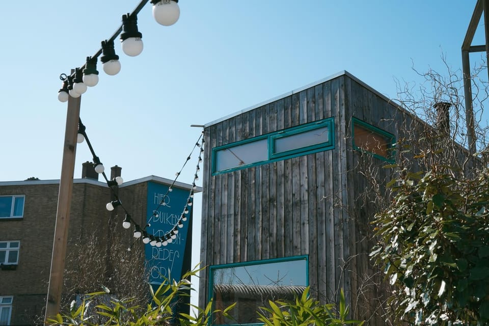 DE BUITENKANS urban camping - unique cabins Cabin in Rotterdam