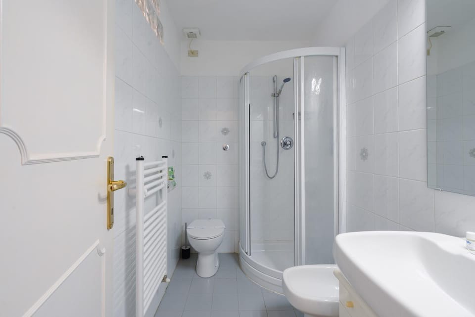 Shower, Toilet, Bathroom, bidet, towels