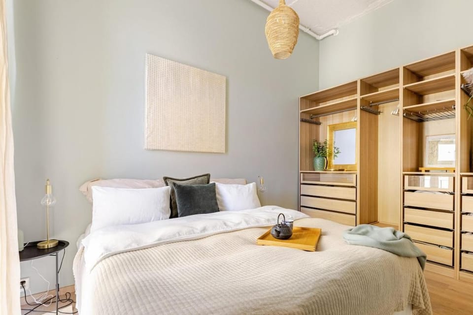 Bed, Bedroom, wardrobe