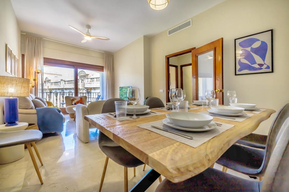 Balcony/Terrace, Living room, Seating area, Dining area, furniture, heating, internet, air conditioner