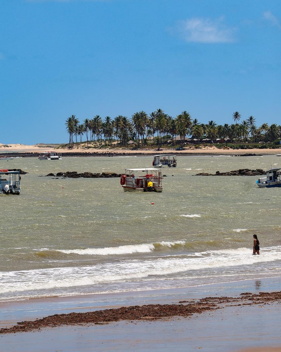 People, Beach, Sea view