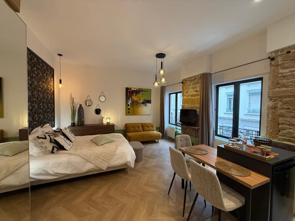 Appartement élégant et chic refait à neuf Apartment in Lyon