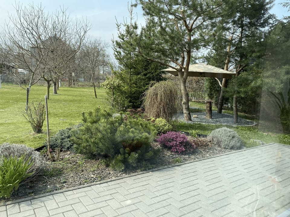 Spring, Garden view
