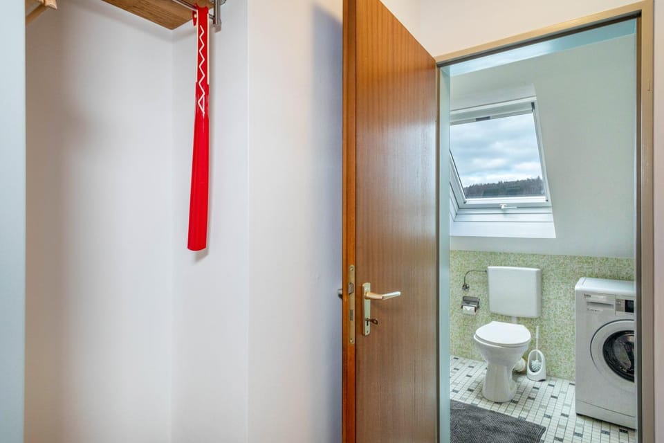 Bathroom, Living room