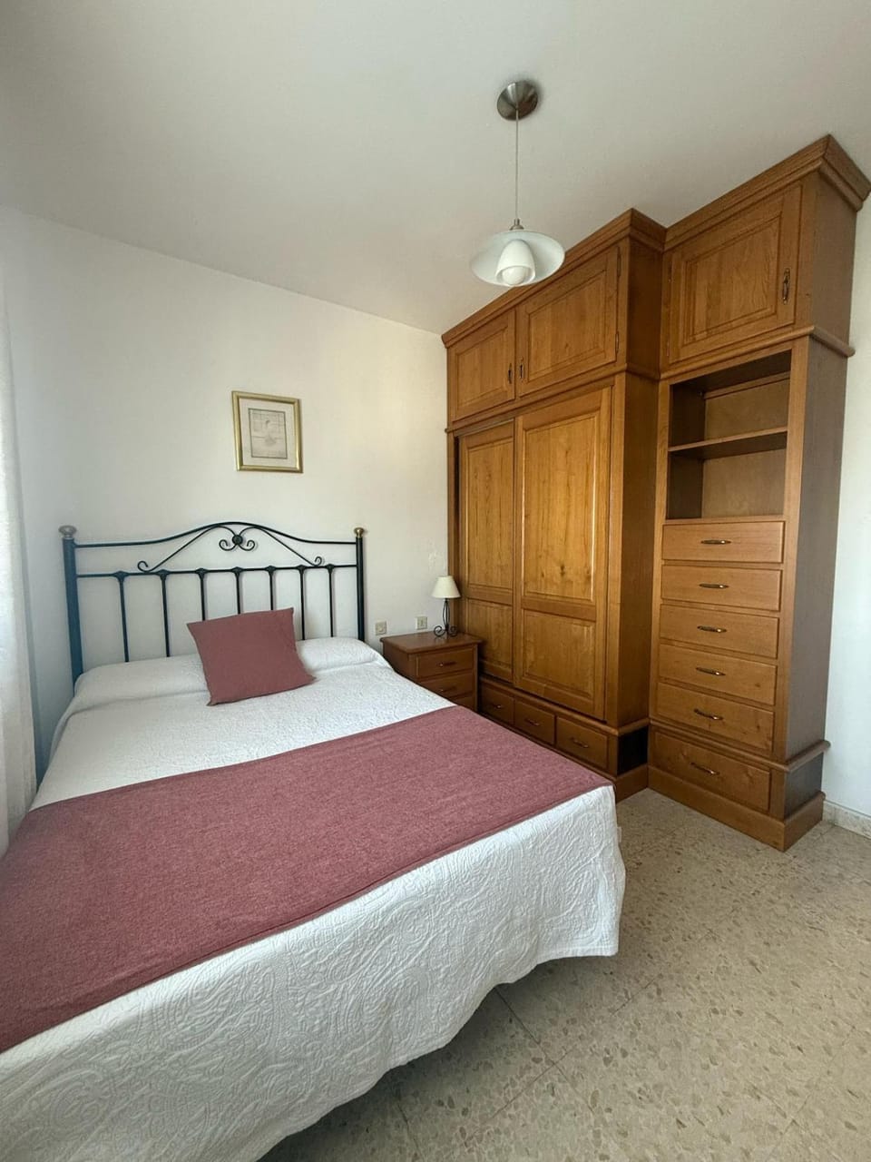 Bed, Photo of the whole room, Bedroom, wardrobe