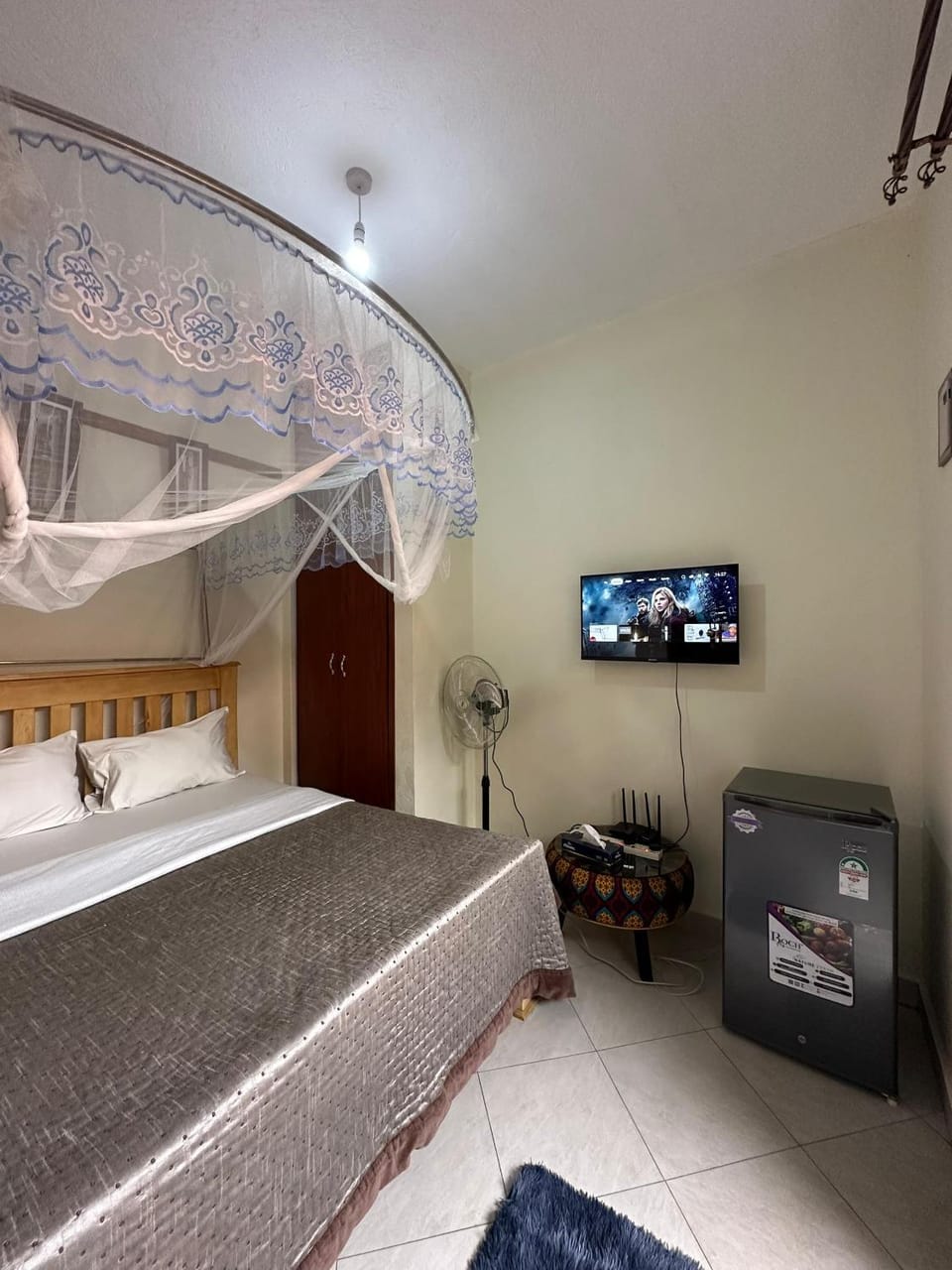 Bed, TV and multimedia