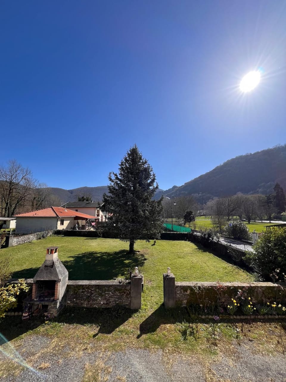 Natural landscape, Garden, Garden view, Mountain view