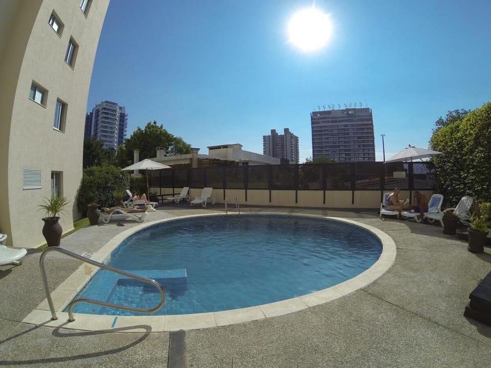 Pool view, Swimming pool, sunbed